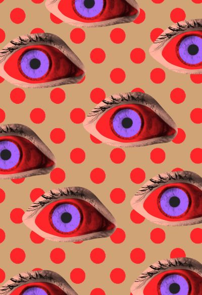 Tyler Spangler Art, Eye Artwork, Tyler Spangler, Eye Illustration, Eyes Artwork, Eye Print, Unusual Art, Collage Design, Screenprinting