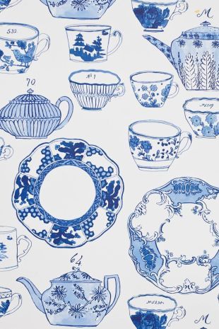 Delft Pottery, White Tea Cups, Blue Dinnerware, White Pottery, Delft Blue, Blue Pottery, Blue And White China, Tea Art, Cups And Saucers