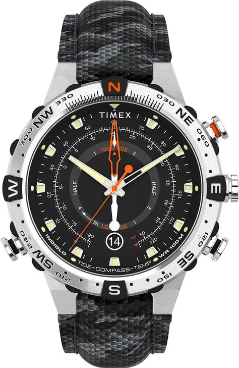 Timex Expedition North Men's Analogue Quartz Watch, black, Strap. : Amazon.de: Fashion Compass Watch, Adventure Watches, Timex Expedition, Stylish Watches Men, Timex Watches, Watch Dial, Stylish Watches, Black Camo, Analog Watch