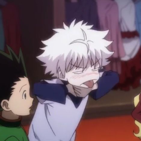 Hunter X Hunter Killua Pfp, Killua Smiling, Killua Profile Pic, Killua Pfp Aesthetic, Killua Pictures, Hunter X Hunter Pfp, Killua Pfp, Hunter X Hunter Killua, Confused Face