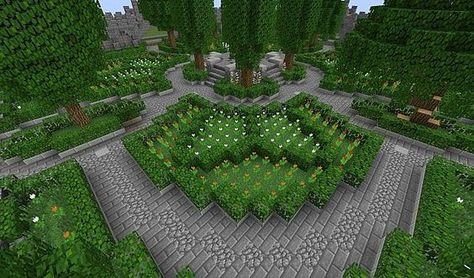 Minecraft park Minecraft Park, Minecraft Fountain, Villa Minecraft, Construction Minecraft, Minecraft Building Guide, Minecraft Garden, Rumah Minecraft Sederhana, Minecraft Structures, Google Google