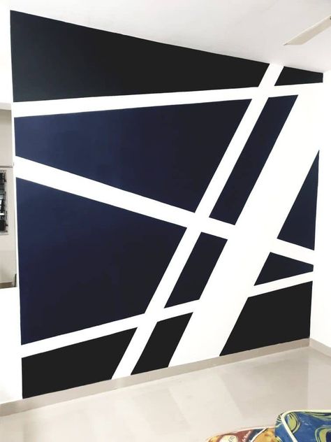 7 Simple Wall Painting Ideas for Your Room Painting Ideas For Your Room, Simple Wall Painting Ideas, Texture Wall Painting, Geometric Wall Painting, Geometric Accent Wall, Ideas For Your Room, Wall Painting Designs, Room Paint Designs, Geometric Wall Paint