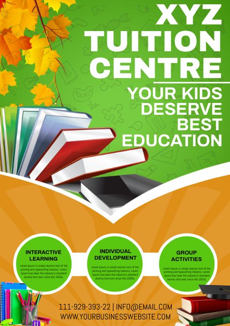 570+ tuition centre flyer Customizable Design Templates | PosterMyWall Education Pamphlet Design, Tuition Flyer, Tuition Poster, Pamphlet Template, Memo Template, Crayola Coloring Pages, Tuition Centre, Education Poster Design, Social Media Posting Schedule