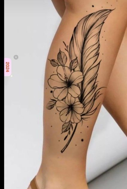 Feather And Flower Tattoo, Collarbone Tattoos, Mens Body Tattoos, Casino Tattoo, Dragon Tattoo Ideas, Full Sleeve Tattoo Design, Feather Tattoo Design, Mommy Tattoos, Simple Tattoo Designs