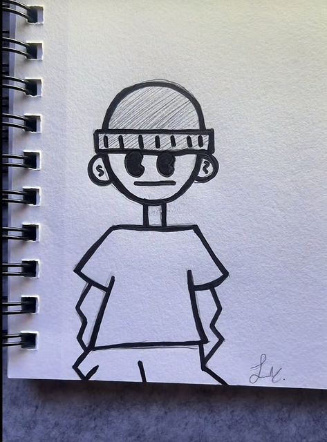 Simple Graffiti Characters, Cartoon Graffiti Art, Sketch Book Easy Ideas, Graffiti Drawing Doodles, Cartoon Art Simple, Easy Graffiti Drawings Street Art, Easy Graffiti Drawing Ideas, Drawings To Do, Random Art Ideas