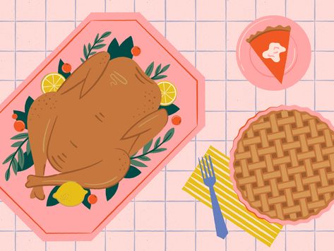 Thanksgiving illustration Drawing Thanksgiving, Thanksgiving Illustration, Thanksgiving Drawings, Thanksgiving Graphics, Thanksgiving Poster, Pies Art, Thanksgiving Dinner Table, Thanksgiving Signs, Xmas Wallpaper