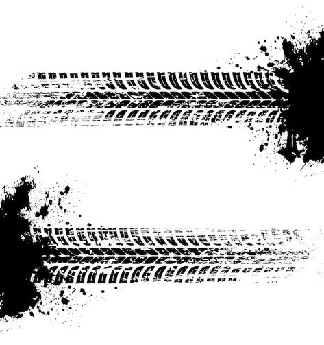 Tyre Tracks, Tire Marks, Brush Strokes Pattern, Bike Race, Tire Tracks, Car Tyre, Trash Polka Tattoo, Trash Polka, Car Themes