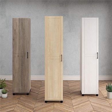 Laundry Room Decor Ideas, Laundry Room Storage Shelves, Utility Storage Cabinet, Tall Bathroom Storage Cabinet, Tall Bathroom Storage, Small Storage Cabinet, Tool Storage Cabinets, Room Storage Diy, Utility Cabinets