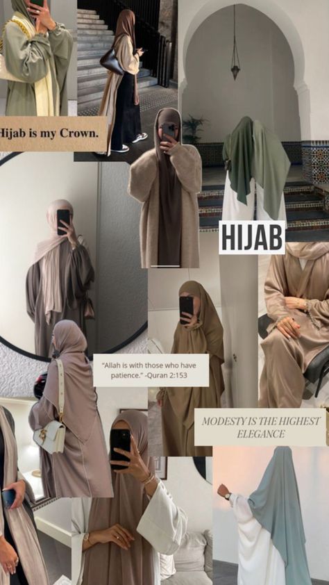 Love itttt gurlllll Hijab Motivation, Islamic Modest Fashion, Modest Outfits Muslim, Modest Hijab, Stile Hijab, Simple Hijab, Mode Turban, Cute Modest Outfits, Muslim Outfits Casual