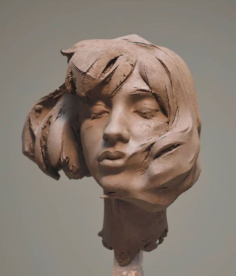 The Florence Academy of Art on Instagram: “Portrait by sculpture graduate Eudald de Juana Gorriz ⚜️ @eudald_de_juana” Florence Academy Of Art, Ceramic Sculpture Figurative, 4 September, Sculpture Head, Human Sculpture, Sculpture Techniques, Sculpture Art Clay, 25 May, Bust Sculpture