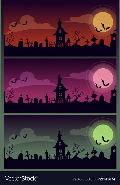 Halloween Art Reference, Cartoon Graveyard, Graveyard Landscape, Old Graveyard, Halloween Cake Design, Halloween Hunt, Scary Cartoon, Halloween Live Wallpaper, Halloween Maze