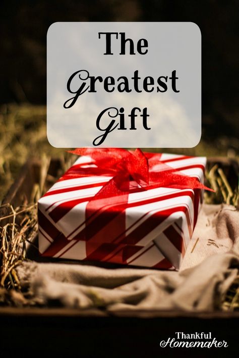 Christmas time can often have us thinking about the size, price, and monetary value of the gifts we receive, all the while distracting us from the greatest gift every given to mankind. God knows what we need and what we need most is Jesus.  #jesus #wonderfulcounselor #mightygod #everlastingfather #princeofpeace #Christmas #Christmasstory #nativity #Christmasgift #babyjesus Biblical Motherhood, Ward Christmas Party, Titus 2, Christian Homemaking, Grace Christian, Christ Centered Christmas, Wonderful Counselor, Christian Motherhood, Women Inspiration