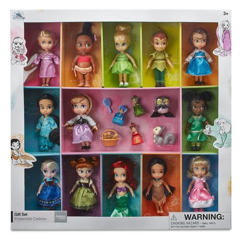 Disney Animators' Collection Mini Doll Gift Set - 5'' Disney Animators Collection Dolls, Snow White Doll, Disney Princess Toys, Disney Animator Doll, Disney Animators, Disney Animators Collection, Disney Princess Dolls, Princess Toys, Disney Sleeping Beauty