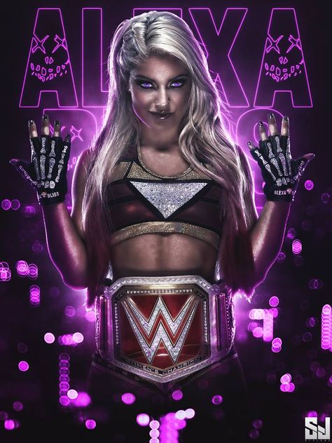 Alexa Bliss Wallpaper, Alexabliss Wwe, Bliss Wallpaper, Alexis Bliss, Wwe Raw Women, Avril Lavigne Style, Sports Athletes, World Championship Wrestling, Wwe Diva