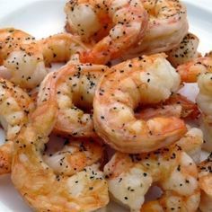 Oven Roasted Shrimp, Roasted Shrimp Recipes, Shrimp Appetizers, Roasted Shrimp, Ina Garten Recipes, Healthy Shrimp, Baked Shrimp, Seafood Appetizers, Appetizers Recipes