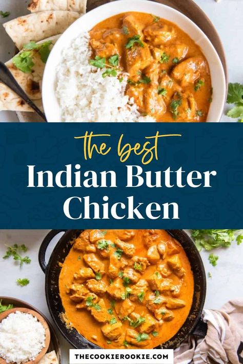 Essen, Easy Marry Me Chicken, Indian Butter Chicken Recipe, Marry Me Chicken Pasta, Chicken Recipe Easy, Butter Chicken Recipe Indian, Marry Me Chicken Recipe, Butter Chicken Curry, Chicken Skillet Recipes