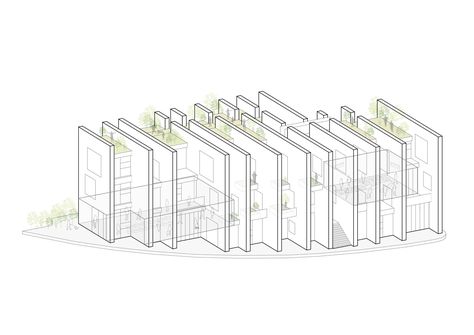 Gallery of Chronotope Wall / UnSangDong Architects - 26 Slow House, Architect Sketchbook, Layered Architecture, Brutalism Architecture, Library Architecture, Architecture Concept Diagram, Architecture Design Drawing, Building Plan, Diagram Architecture