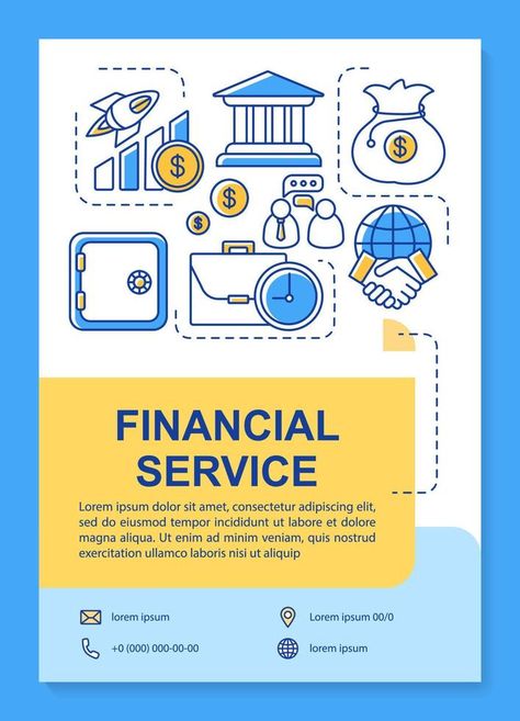 Financial Design, Counseling Posters, Service Poster, Banks Ads, Financial Counseling, Poster Competition, Advertising Flyers, Vector Nature, Banking Industry