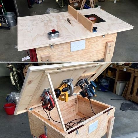 Diy Router Table, Homemade Table, Circular Saw Table, Saw Table, Diy Router, Diy Table Saw, Homemade Tables, Diy End Tables, Diy Sofa Table