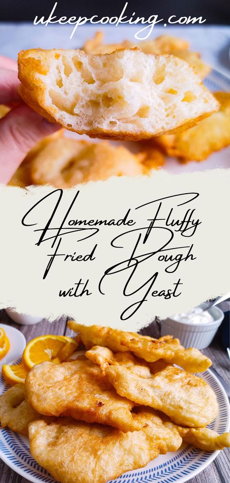 Delight your taste buds with our Homemade Fluffy Fried Dough recipe! Easy, fluffy, and irresistible. Perfect for breakfast or dessert. Fried Dough Recipe Easy, Fried Dough Recipe, Dough Recipe Easy, Fried Dough Recipes, Bannock Recipe, Deep Fried Desserts, Fried Bread Recipe, Lithuanian Recipes, Fried Dessert