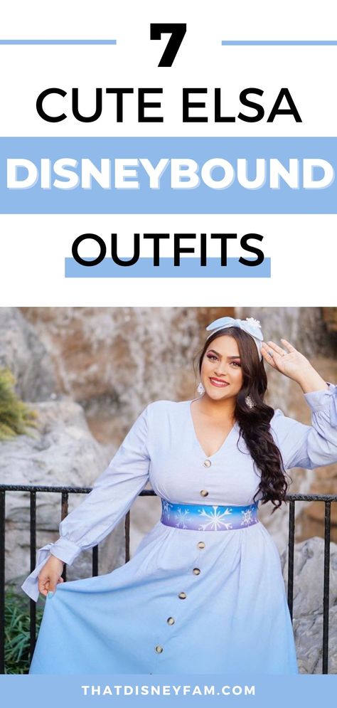 elsa disneybound outfit Elsa Disneybound Casual, Anna Frozen Disneybound, Frozen Inspired Outfits For Women, Elsa Bounding, Disneybound Outfits Fall, Disneybound Outfits Princess, Frozen Outfits For Women, Frozen Bounding, Disney Outfits Casual