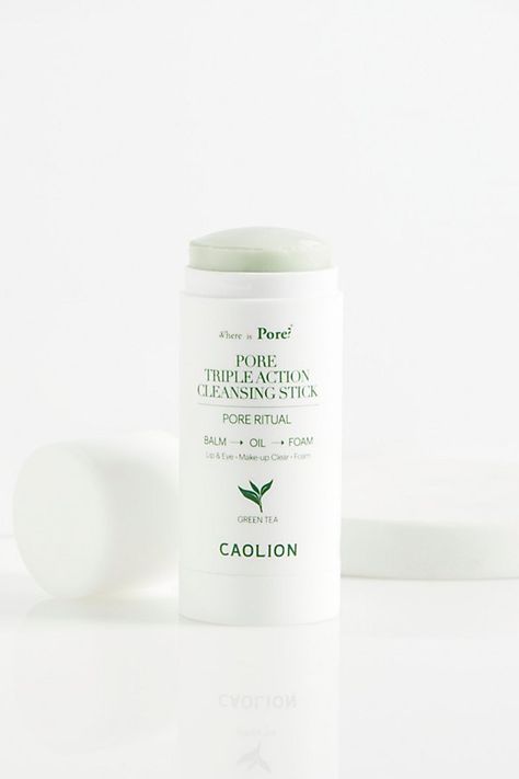 Caolion Pore Triple Action Cleansing Stick Blind Pimple, Pimples Under The Skin, Skin Redness, Cruelty Free Skin Care, Foam Cleanser, Holiday Travel, Cruelty Free, Green Tea, Skincare Products