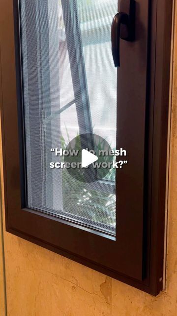 Mesh Secure on Instagram: "Imagine hanging up a picture frame on your window or door, but with a mesh screen! 

Stainless steel mesh is woven into an aluminum frame and then anchored onto existing doors and windows. This gives it exceptional strength from the high-tensile materials which withstands high impact. 

Security mesh screens are harder to cut and penetrate, keeping out all unwelcome guests; from burglars to insects.

#HomeSecurity #SecuritySystem #SecurityMesh #MeshSecurity #SecurityDoor #SecurityWindow #SecureHome #SafeHome #MeshSecure #Homesecuritykl #security" Insect Screen Door, Aluminum Screen Doors, Aluminium Glass Door, Net Door, Window Mesh, Security Screen Door, Insect Screening, Security Screen, Window Security