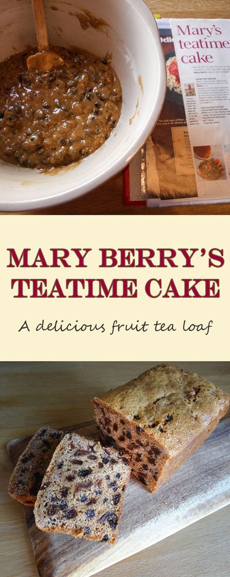 Loaf Ideas, Fruit Cake Loaf, Tea Loaf, Cake Loaf, Mary Berry Recipe, Loaf Cake Recipes, Berry Recipes, Cake Rolls, Tea Bread