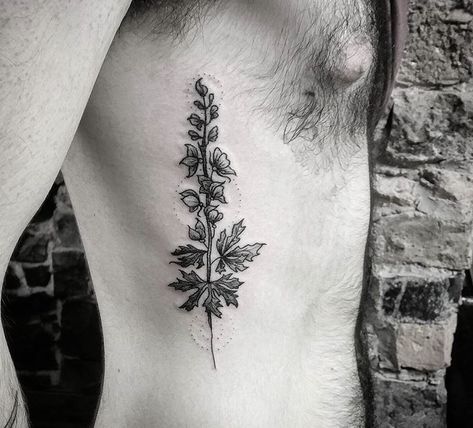 Nettle Leaf Tattoo, Medicinal Plant Tattoo, Wolfs Bane Flower Tattoo, Wolfsbane Tattoo, Wolfsbane Illustration, Floral Sleeve, Tattoo Style Drawings, Japanese Tattoo Art, Japanese Tattoo