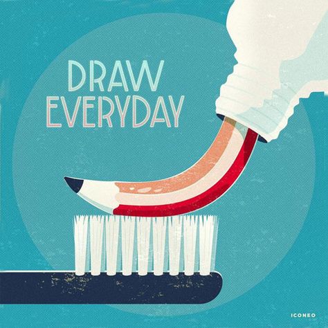 Draw Everyday, Arte Jazz, Poster Graphic Design, Creative Posters, Creative Advertising, Photo Images, Funny Graphics, Design Graphique, Illustration Vector