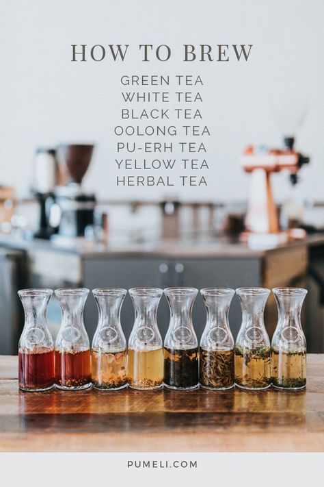 Office Party Idea: Host an afternoon tea! Use this guide to brew the perfect cup of tea for your tasting party. Corporate Events & Retreats #officeparty #workparty #teatime #afternoontea #pumeli #greentea #blacktea #oolong #teatime #afternoontea Essen, Tea Event Ideas, Tea Brewing Aesthetic, Tea Display Ideas Retail, Tea Marketing Ideas, Tea Shop Ideas Business, Tea Shop Ideas, Tea Cafe Design, Teashop Ideas