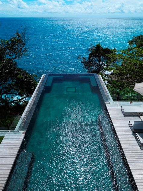 thailand Living Pool, Casa Exterior, Dream Pools, Beautiful Pools, Phuket Thailand, Cool Pools, Infinity Pool, Pool Designs, Phuket