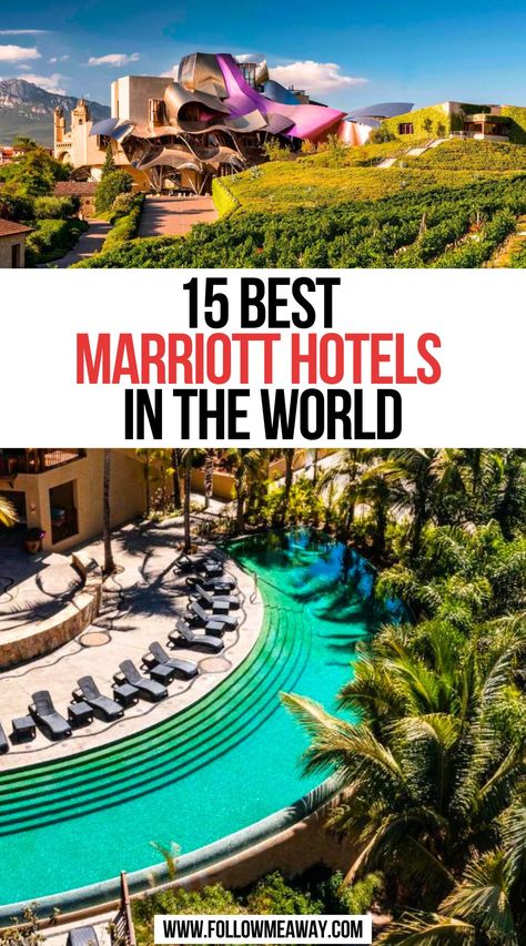 15 Best Marriott Hotels In The World Hotels Around The World, Amazing Hotels Of The World, Best Hotels In Italy, Famous Hotels In The World, Best Marriott Hotels In The Us, Best Marriott Resorts, Resorts For Kids, Marriot Hotel, Kid Friendly Resorts