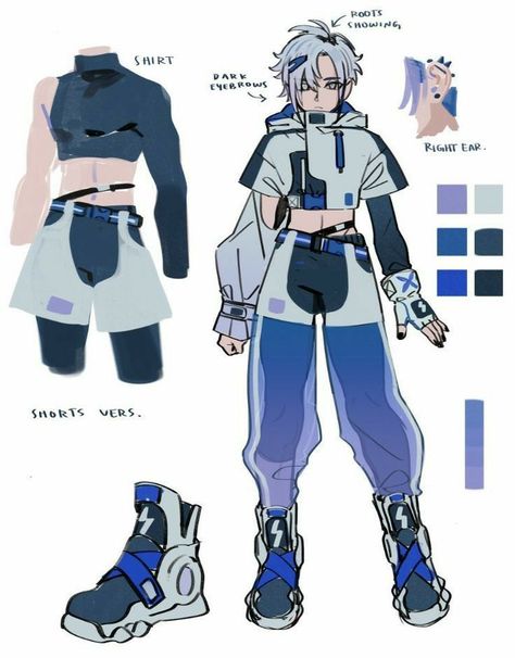 Futuristic Fashion Character Design, Cyberpunk Fashion Concept Art, Cyberpunk Outfit Concept Art, Cool Cyberpunk Outfits, Cool Fantasy Outfits Male, Cybercore Outfit Male, Outfit Ideas Art Male, Cybercore Character Design, Cybercore Men