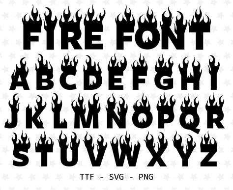 Fire Letters Fonts, Fire Words Art, Flame Font Letters, Fire Font Alphabet, Fire Font Letters, Fire Letters Alphabet, Drippy Letters Alphabet, Fire Calligraphy, Letters On Fire