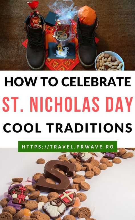 How to celebrate Saint Nicholas Day. Discover interest St. Nicholas traditions across the globe and find out if Saint Nicholas is connected to Santa Clause. Learn when is Saint Nicholas Day celebrated and information about traditions such as Krampus, Sinterklaas, Saint Nicholas Day in Europe, St Nicholas day in Romania, St. Niklaus, and more. #saintnicholas #stnicholas #stnicholastraditions #christmas