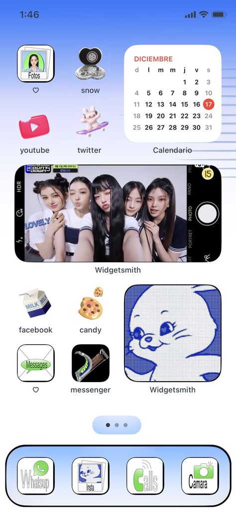 Phone Aesthetic Homescreen, Iphone Homescreen Layout, Aesthetic Homescreen Layout, Candy Messages, App Home Screen, Y2k Phone, Aesthetic Homescreen, Iphone Home Screen Layout, Powerpoint Design Templates