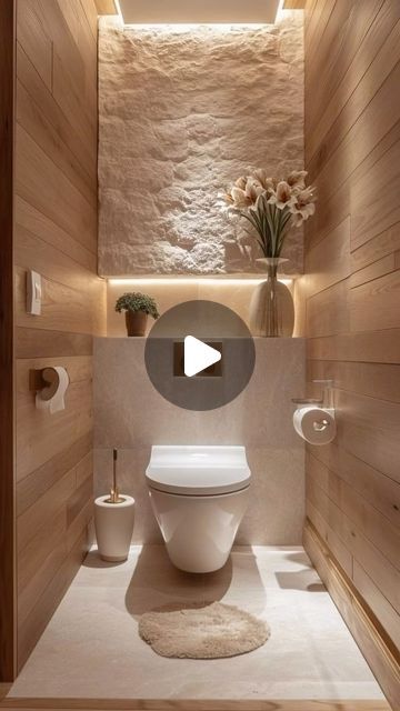 Luxury Powder Room Ideas, Duplex Townhouse, Luxury Powder Room, Very Small Bathroom, Small Toilet Room, Top Realtor, Luxury Bathrooms, Washroom Design, Bad Inspiration