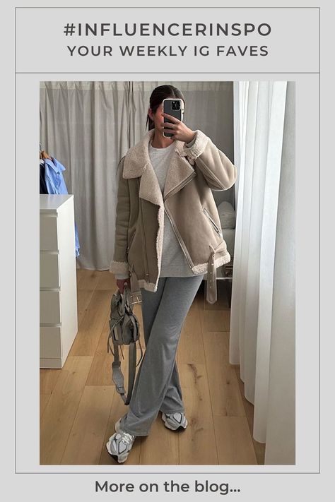 Top 20 Instagram influencer summer outfit round-up Cream Jacket Outfit, Influencer Outfit, Winter Jacket Outfits, Parisian Look, New Balance 9060, Modest Fashion Hijab, Casual College Outfits, K Way, Trendy Fall Outfits