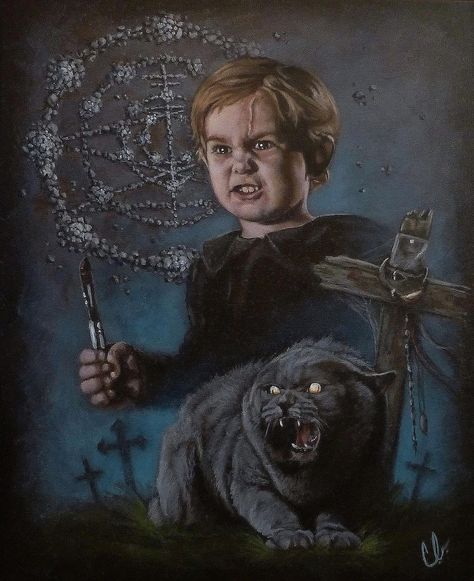 Patrick Mills on Instagram: ““Sometimes dead is better.” ———————————————————————— Artwork by: @carolinebeaudoinartist ⬅️ Pet Sematary (1989) director: Mary Lambert…” Pet Sematary 1989, Pet Cemetary, Mary Lambert, Stephen Kings, Pet Cemetery, Scary Gif, Pet Sematary, Horror Movie Icons, Horror House