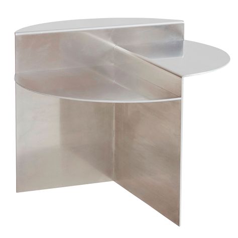 Rivet side table, aluminium Frama Rivet, Laser Cut Aluminum, Sculptural Furniture, Aluminum Sheets, Modern Dining Room Tables, Welding Table, Versatile Furniture, Side Coffee Table, Marble Side Tables