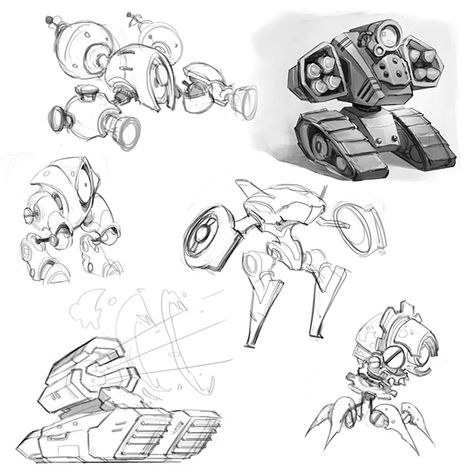 Robot Design Sketch, Robot Sketch, Arte Robot, Spaceship Art, Industrial Design Sketch, Robot Design, Robot Art, T Art, Robots Concept