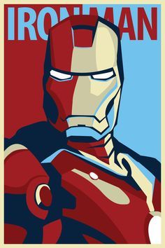 Iron Man has my heart. I will not settle for less... unless you shape your facial hair the right way. Iron Man Poster, Iron Man, Marvel