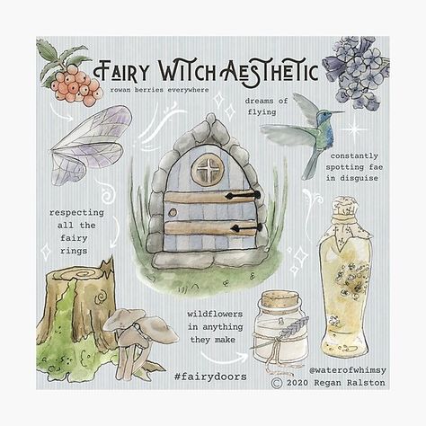 Fairy Witch Aesthetic, Fairy Witch, Whimsy Art, Cottage Witch, Eclectic Witch, Wiccan Spell Book, Witchcraft Spell Books, Witch Spell Book, Witchy Crafts