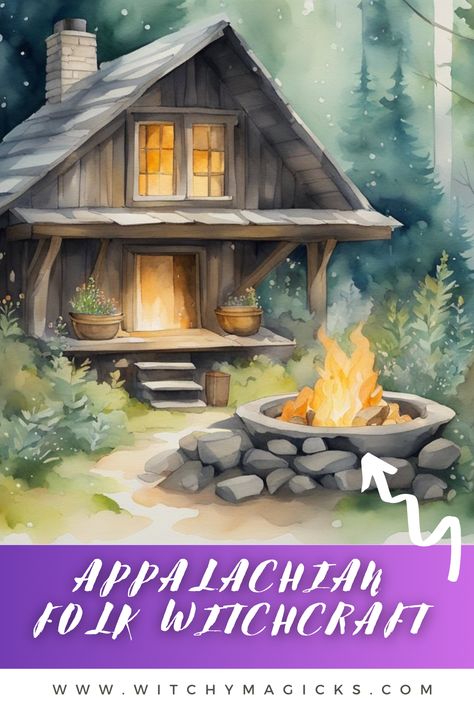 Appalachian folk witchcraft is a spiritual practice deeply interwoven with the rich cultural history of the Appalachian Mountains.  Uncover the secrets of mountain magic and connect with the profound wisdom of the Appalachian tradition.  #AppalachianWitchcraft #MountainMagic #FolkMagic #CulturalHeritage #SpiritualTradition #WitchcraftCommunity Folk Witchcraft, Bell Witch, Spells That Actually Work, Beginner Witch, Into The Mystic, Mystic Mountain, Native American Spirituality, Folk Stories, Green Witchcraft