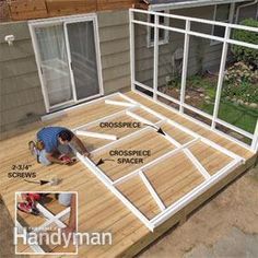 Mountain Gardening, Porch Projects, How To Build A Porch, Screened In Porch Diy, Porch Diy, Outdoor Improvements, Screened Porch Designs, Screened Porches, Diy Construction