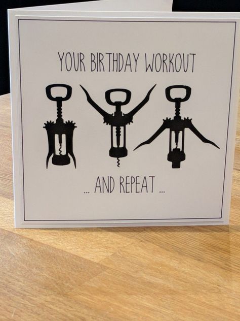 Happy 30th Birthday For Her Funny, Wine Birthday Cards Diy, 21st Birthday Cards Diy, Diy 18th Birthday Cards, Wine Birthday Cards Funny, 60 Birthday Card, Happy Birthday Wishes For Him, Wine Birthday Cards, Birthday Wishes For Him