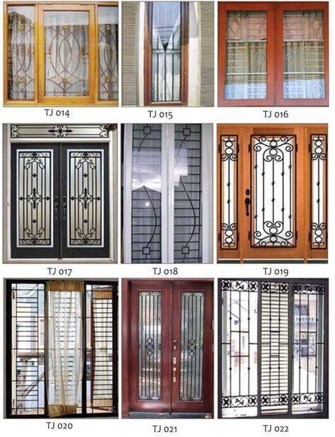 Top 55 Beautiful Grill Design Ideas For Windows - Engineering Discoveries Home Grill Design, दरवाजा डिजाइन, Wooden Window Design, Tor Design, Iron Window Grill, Minimalist Window, Home Window Grill Design, Porte In Ferro, Window Grill Design Modern