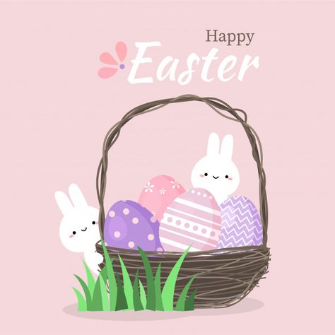 Easter Basket Illustration, Eggs In Basket, Easter Egg Pictures, Egg Template, Eggs Image, Egg Pictures, Egg Vector, Easter 2023, Colorful Eggs