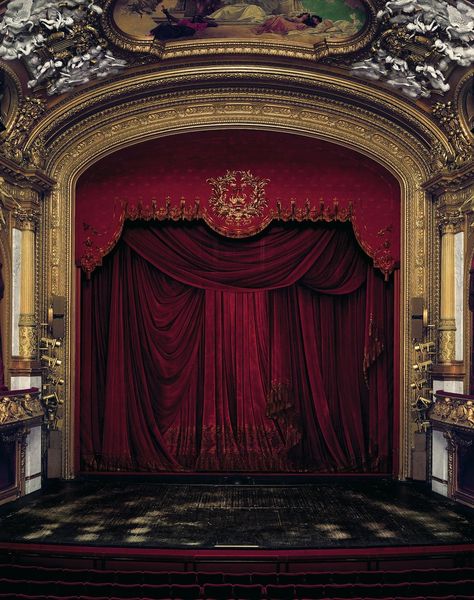 Curtain, Royal Swedish Opera, STOCKHOLM, SWEDEN, 2008 Old Theater, Theater Stage, Theatre Curtains, A Night At The Opera, Theatre Stage, Theatre Design, Red Curtains, The Curtain, Phantom Of The Opera